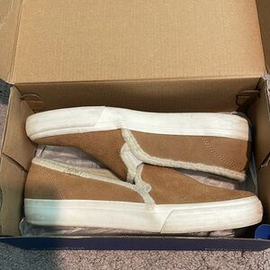 DBL Deck Suede Shear Brown Shoes